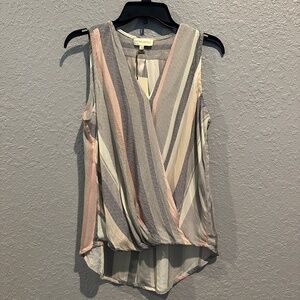 NWT Cynthia Rowley Sleeveless Blouse - Size S
